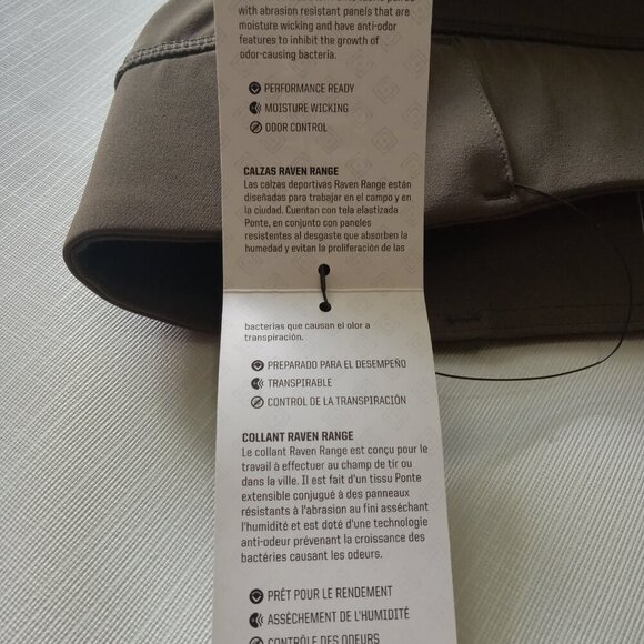 5.11 Tactical Tundra Green Raven Range Tight Utility Leggings Women's X-Large - Picture 8 of 12